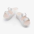 Lemon Jelly Sandals Fenix Pearl Metal / White 2