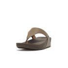 lulu fitflop en cuir avec bride gris minky 2