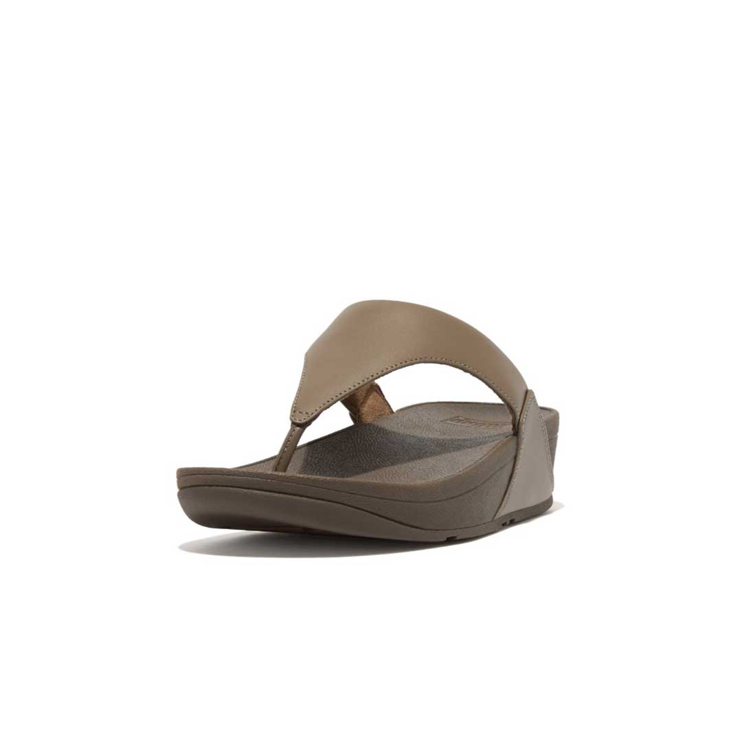 fitflop lulu leather toe post sandals minky grey 2