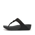 sandales lulu fitflop résistantes à l'eau avec bride rembourrée noire 1