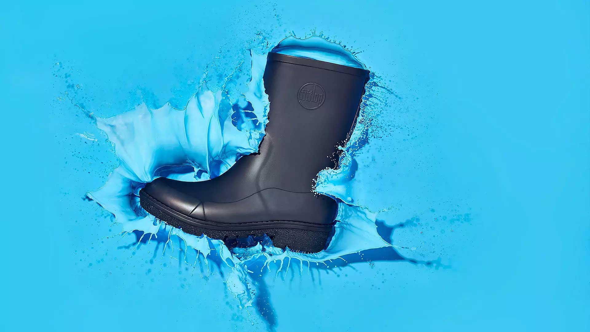 fitflop wonderwelly short rain boots 6