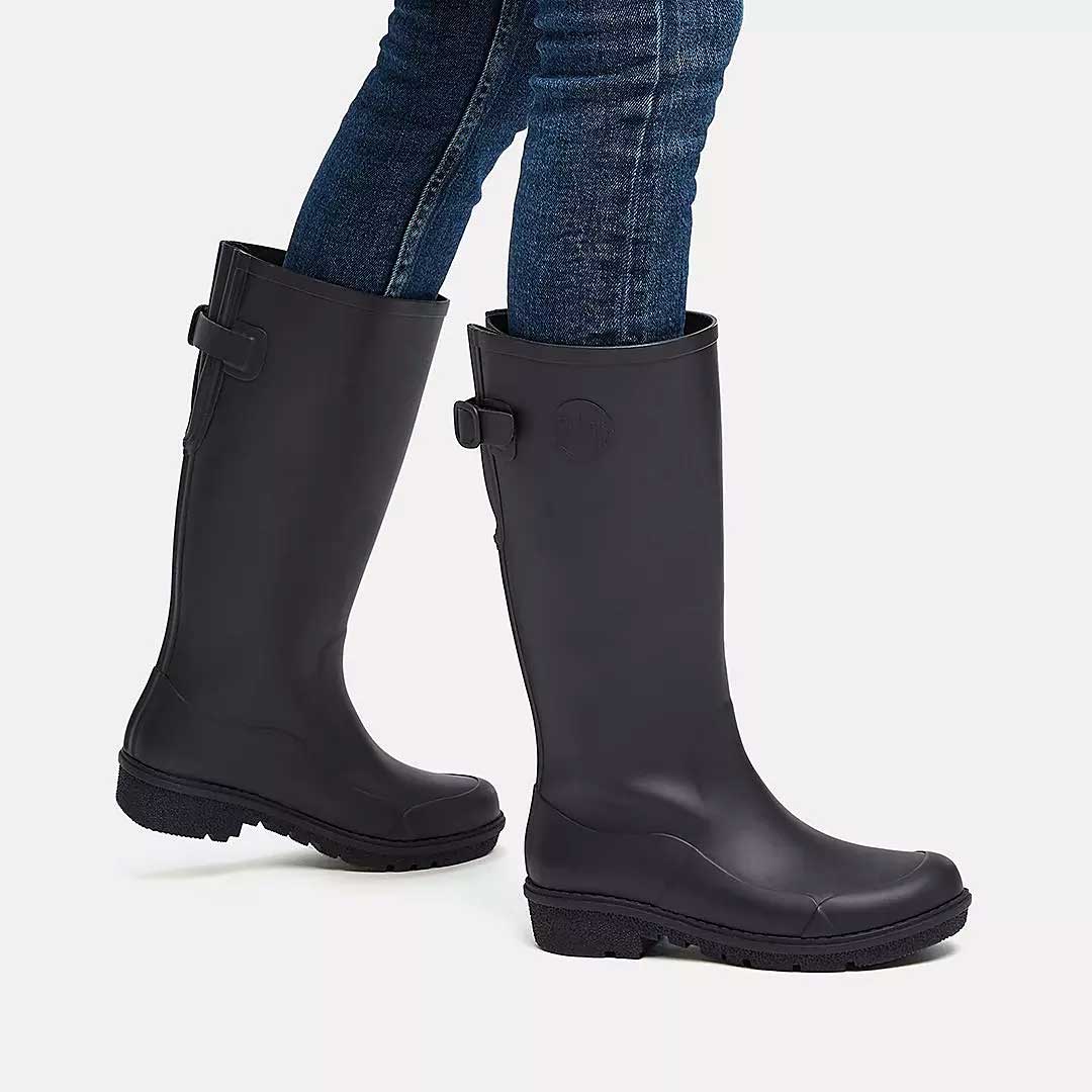Tall discount rubber boots