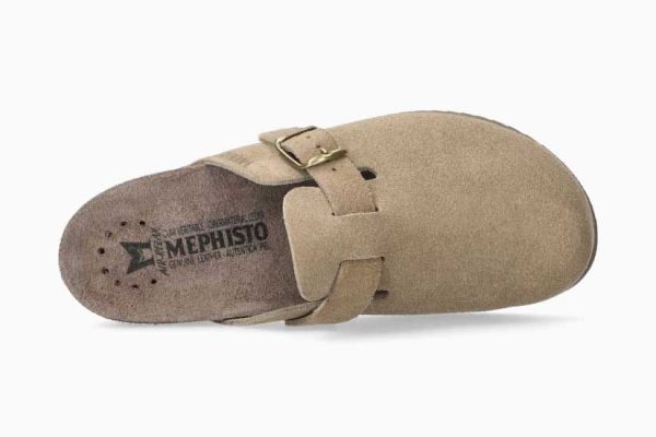 mephisto halina clog sandals grey 2