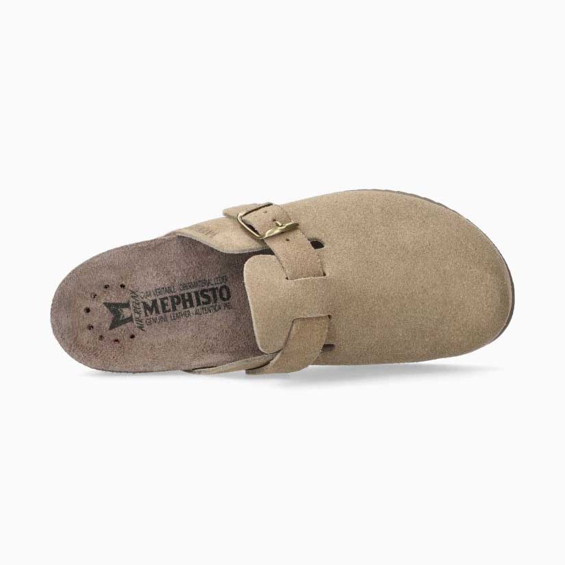 mephisto halina clog sandals grey 2