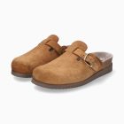 mephisto halina clog sandals tobacco 3