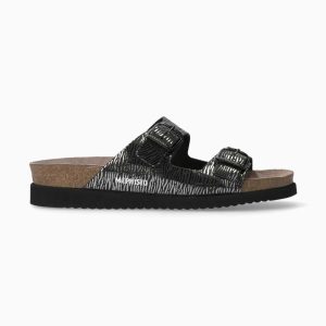 mephisto harmony sandals black zebra 1