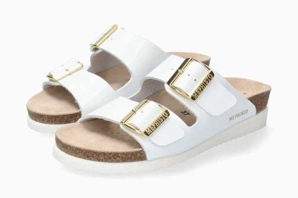 mephisto hester sandals white 3