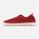 ilse jacobsen women tulip slip on shoes deep red 1