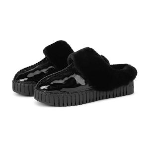 ilse jacobsen women tulip slip-on slippers black 1