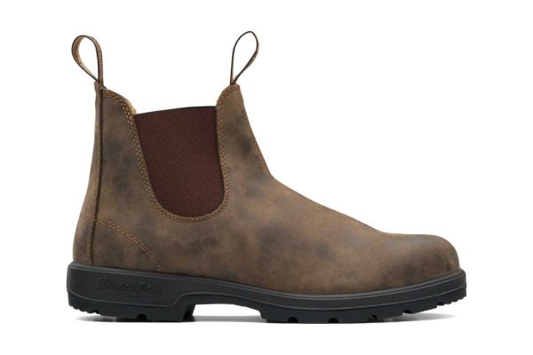 blundstone classic chelsea boots rustic brown