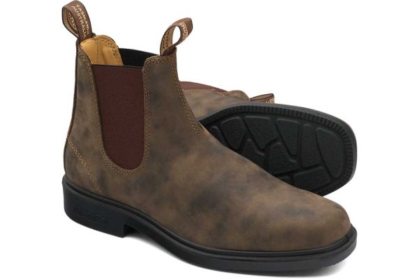 blundstone dress chelsea boots rustic brown 2
