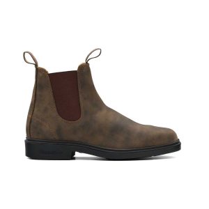 blundstone dress chelsea boots rustic brown