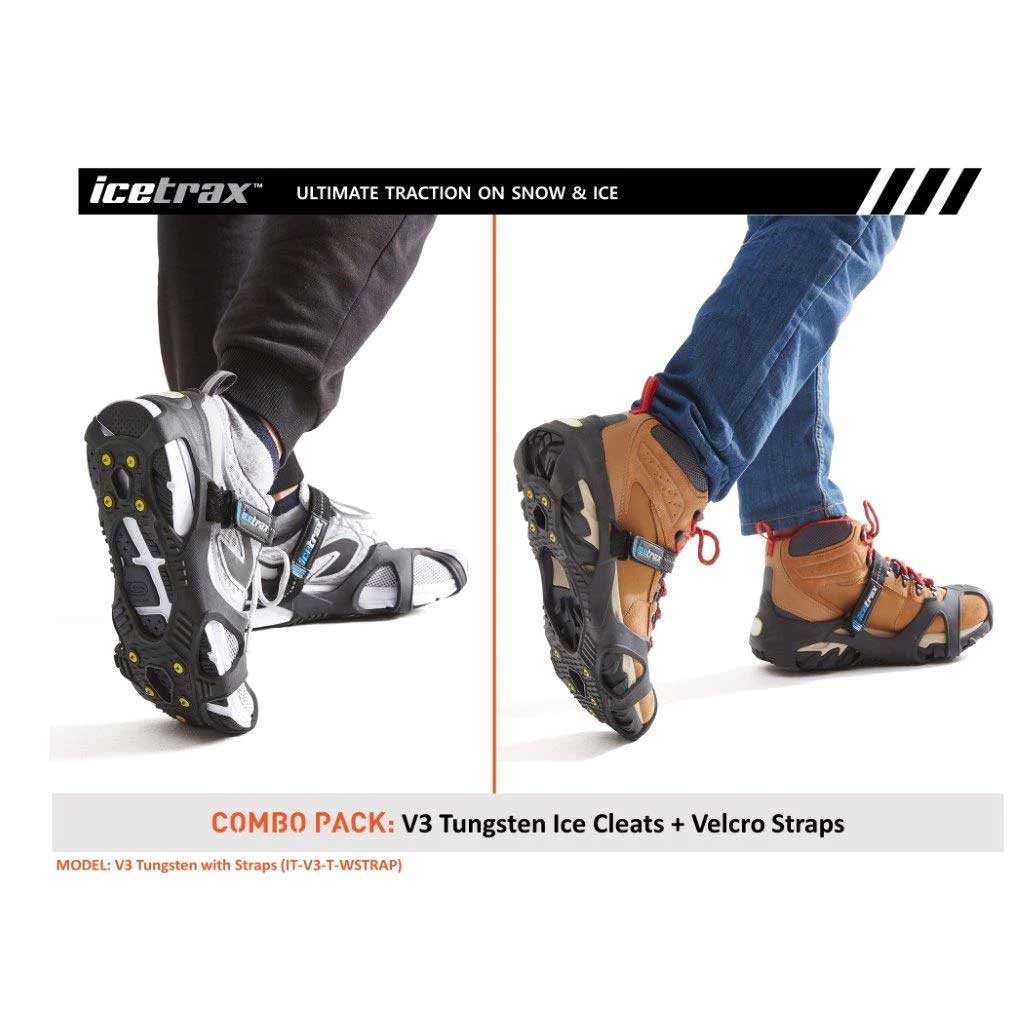 icetrax ice cleats with straps 4