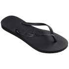 havaianas slim flip flops black