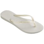 havaianas slim flip flops white