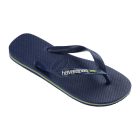 havaianas brazil logo flip navy blue